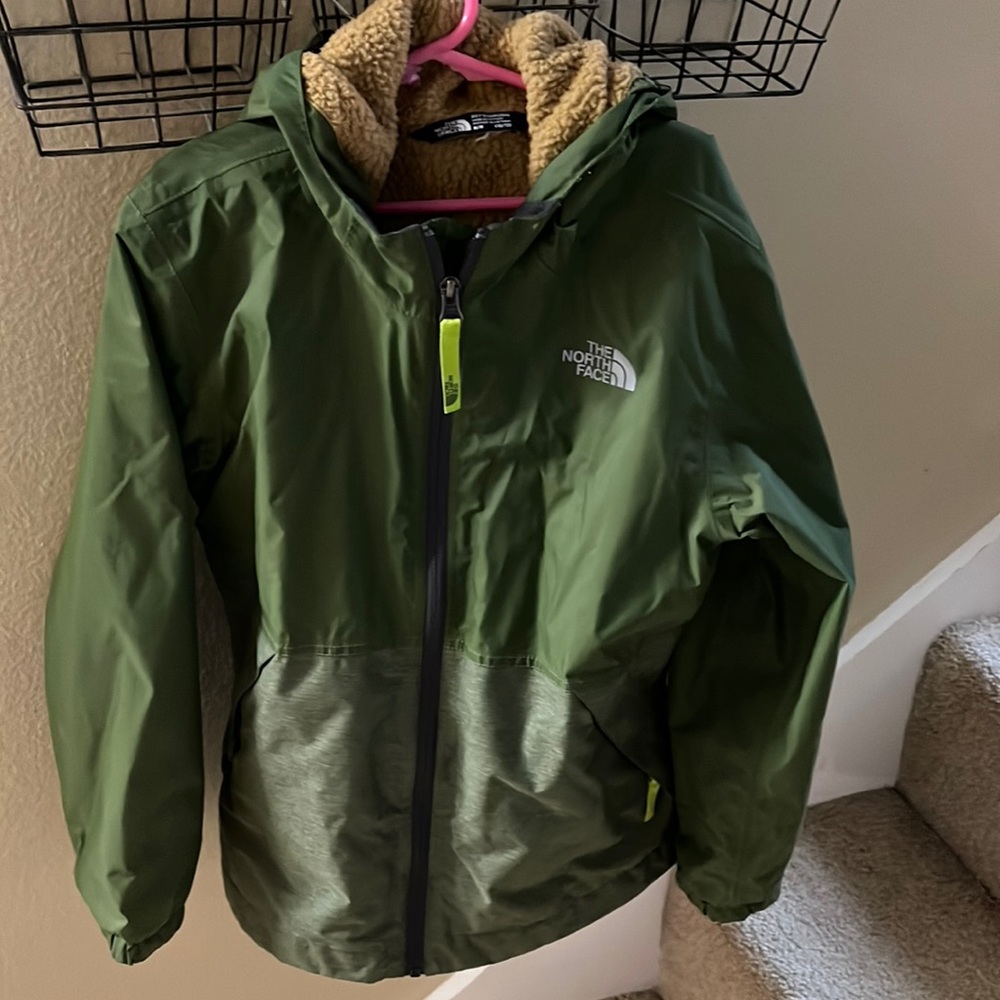 Boys The North Face Dryvent Hooded Rain Jacket